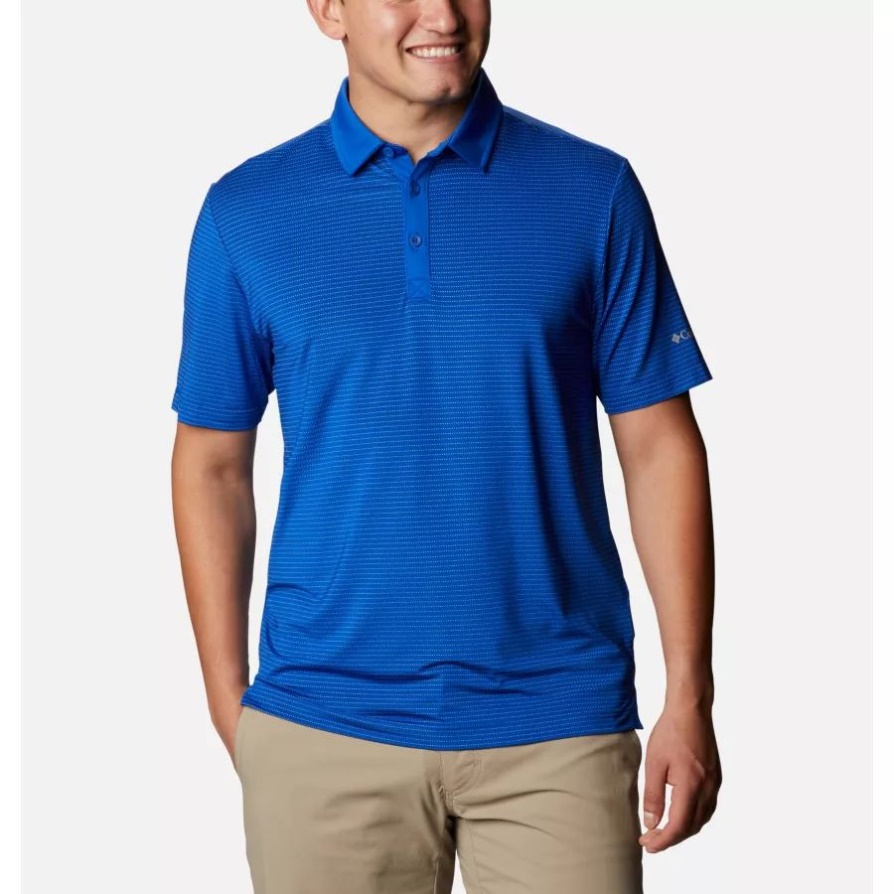 Azul Men's Omni-wick סאנדיי פולו קולומביה