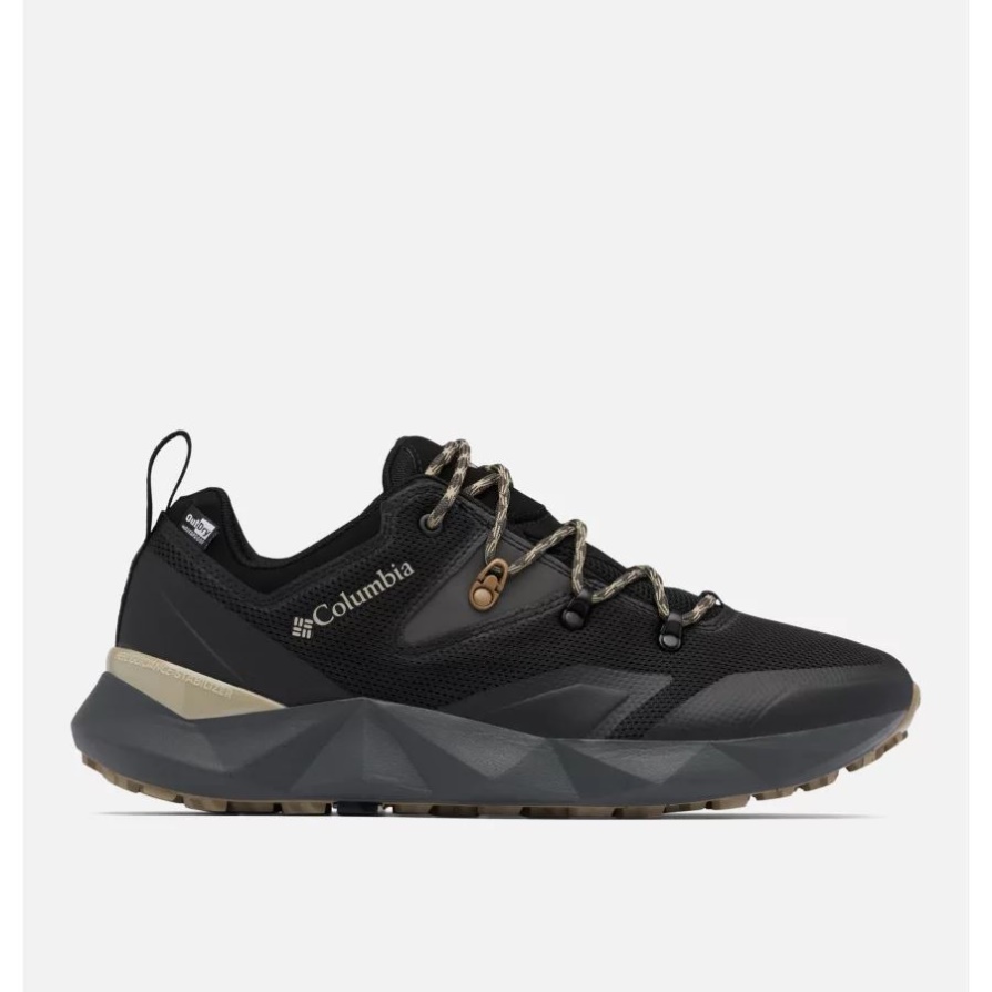 שחור/אובן מאובן עתיק לגברים 60 נעלי Outdry Low Columbia