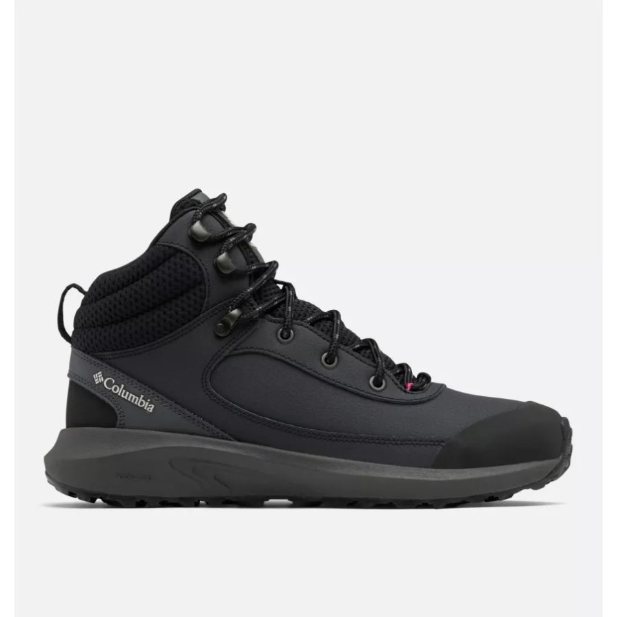 שחור/אפור כהה קולומביה נעל Trailstorm Peak Mid