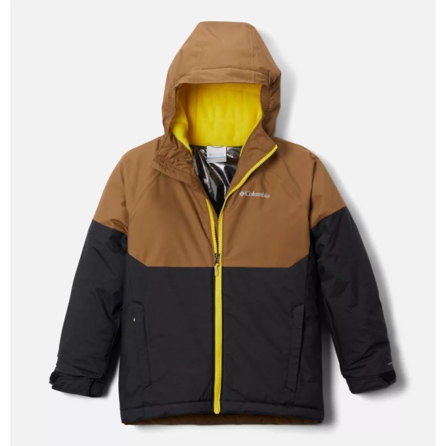 Black Heather/delta Boys Alpine Actionii מעיל סקי עמיד למים קולומביה
