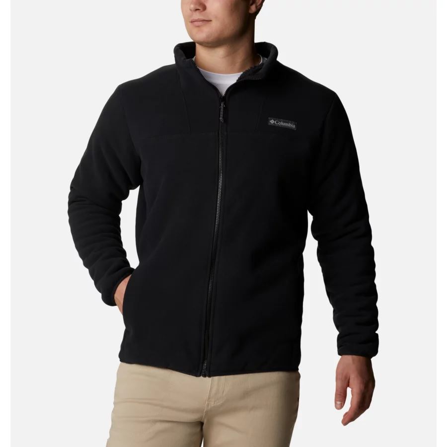 גברים שחורים חורף Pass Full Zip Sherpa Fleece Columbia