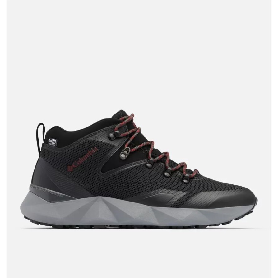 נעלי ג'ספר שחורות/אדומות לגברים 60 Outdry Columbia