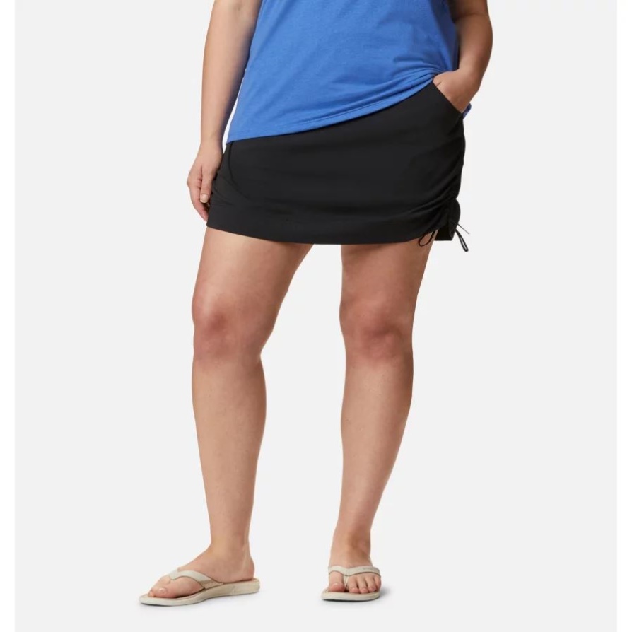 נשים שחורות בכל עת קז'ואל Skort פלוס סייז קולומביה