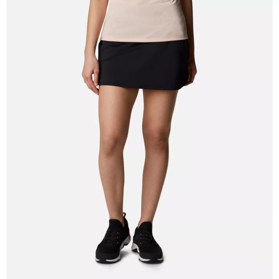 נשים שחורות חוליות נחל למתוח Skort Columbia