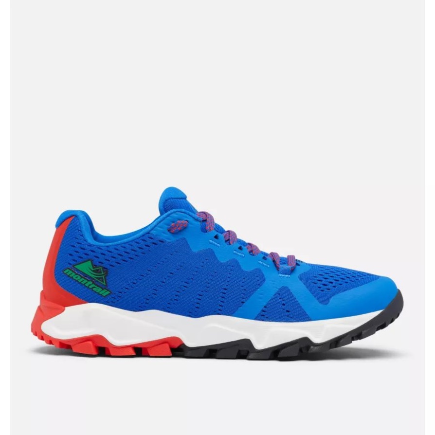 כחול Macaw/kelly Columbia Trans Alps נשים F.k.t. Iii Utmb נעל ריצה טרייל