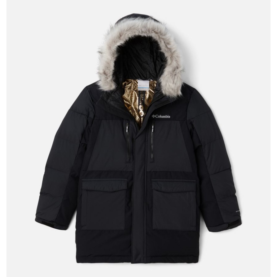 Boy's Marquam Peak Fusion Parka Winter Columbia Black