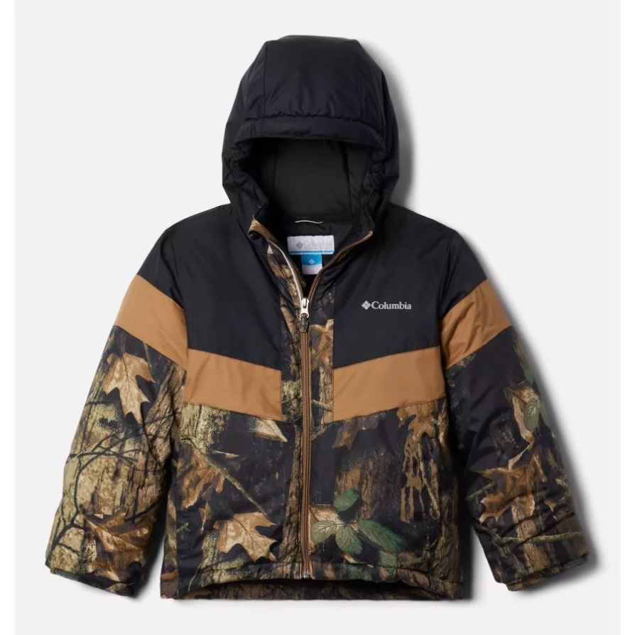 בנים's Lightning Lift Ii Jacket Timberwolf/black/delta Columbia