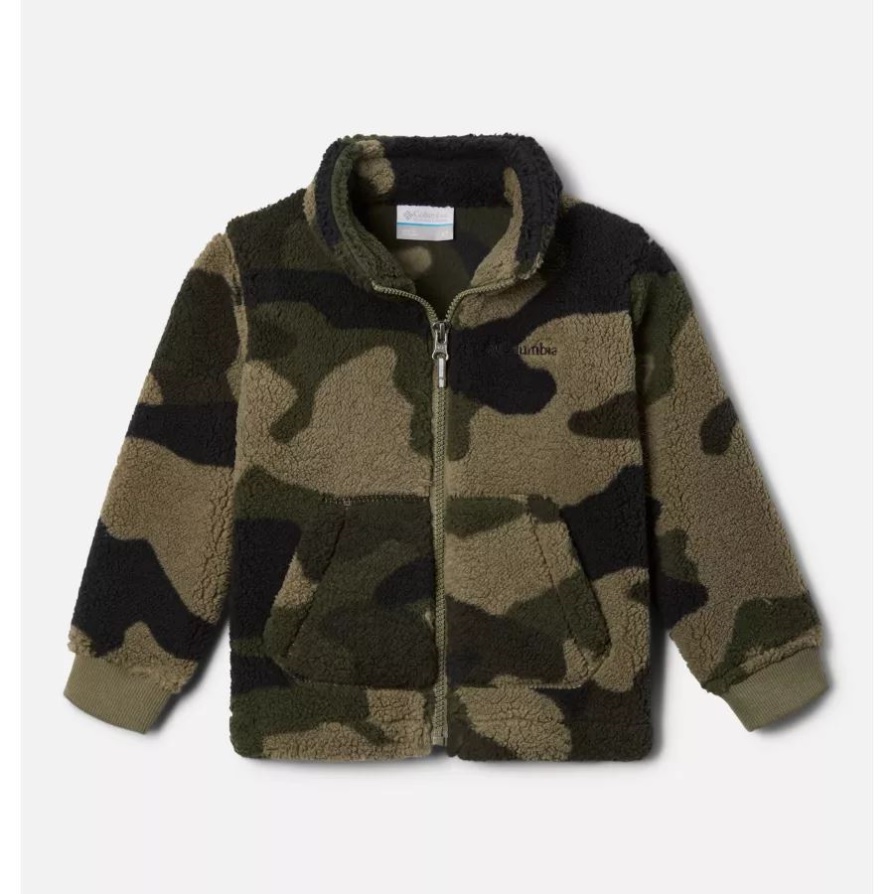 לילדים פעוט Ridge Ii Full Zip אבן שרפה ירוקה מוד Camo Columbia