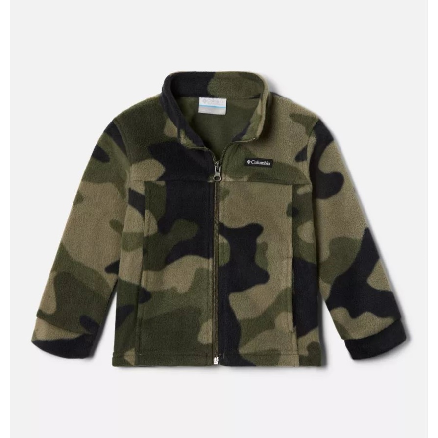 לילדים פעוט Zing Iii מעיל פליס קולומביה אבן ירוק מוד Camo