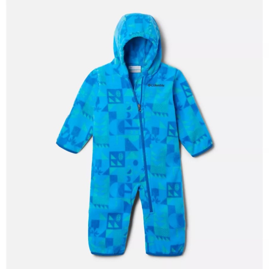 Bright Aqua Quest Columbia Infant Snowtop Ii Bunting