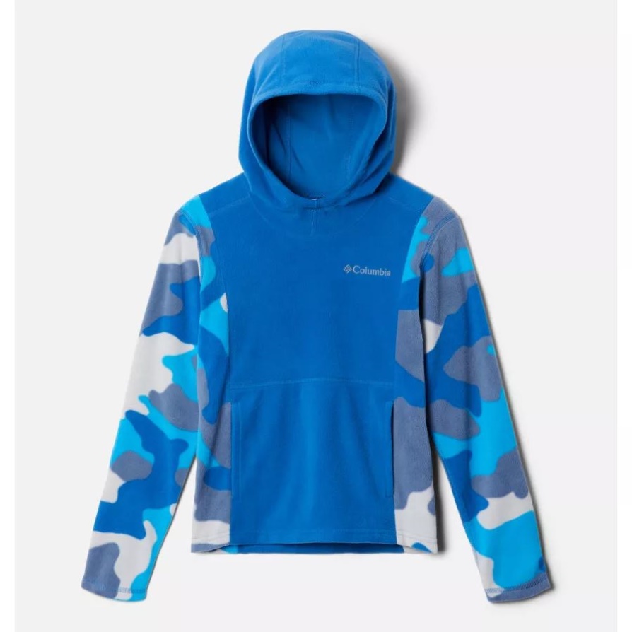 אינדיגו בהיר/מצפן כחול Mod Camo בנים קפוצ'ון קפוצ'ון קולומביה