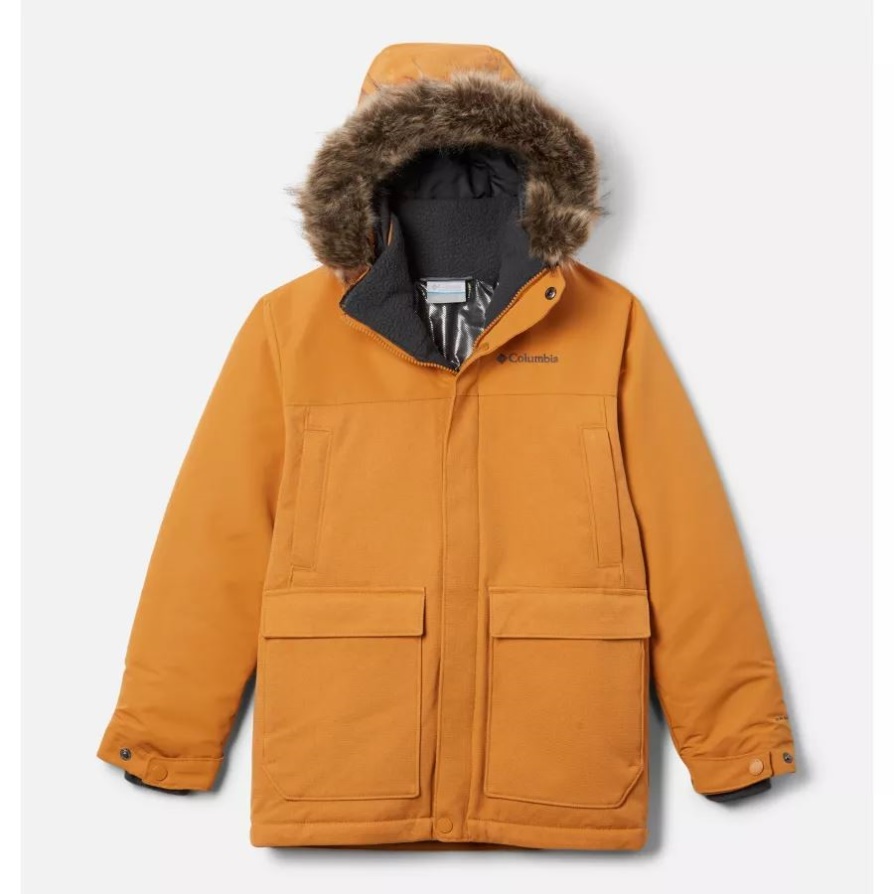 ה-canyon Sun Boys' Boundary Bay Down Parka Columbia