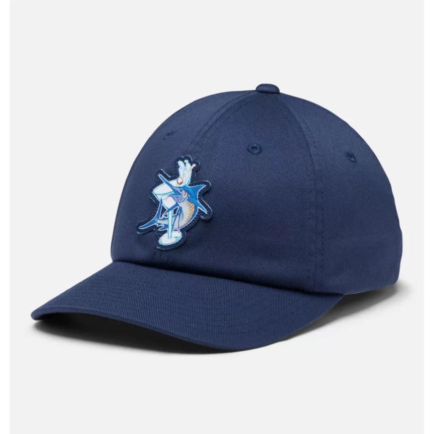 Carbon/martini Marlin Pfg Bonehead Dad Cap Columbia