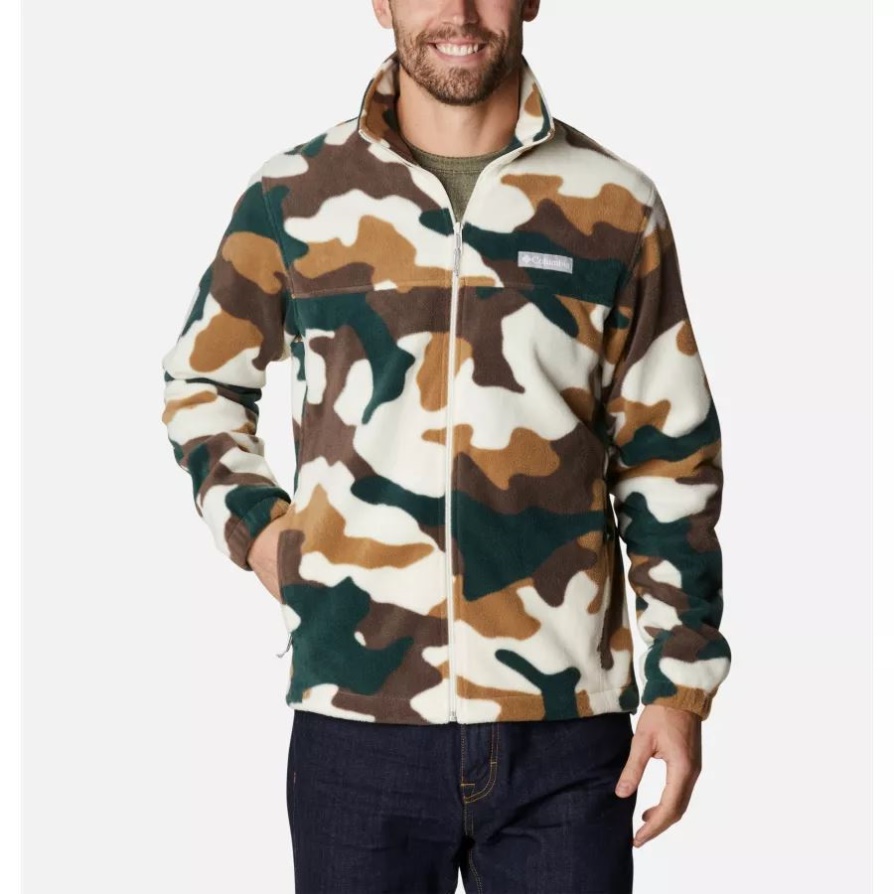 גיר מוד Camo Columbia גברים Steens Mountain מעיל צמר מודפס