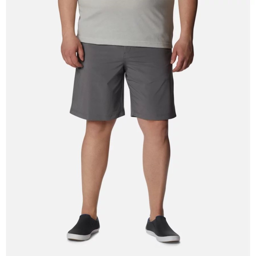 City ​​grey Columbia גברים Pfg Grander Marlin Ii Offshore Shorts גדולים