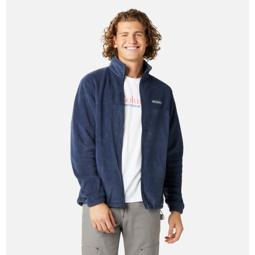 מעיל צמר עם רוכסן מלא לגברים Steens Mountain 2.0 Collegiate Navy Columbia