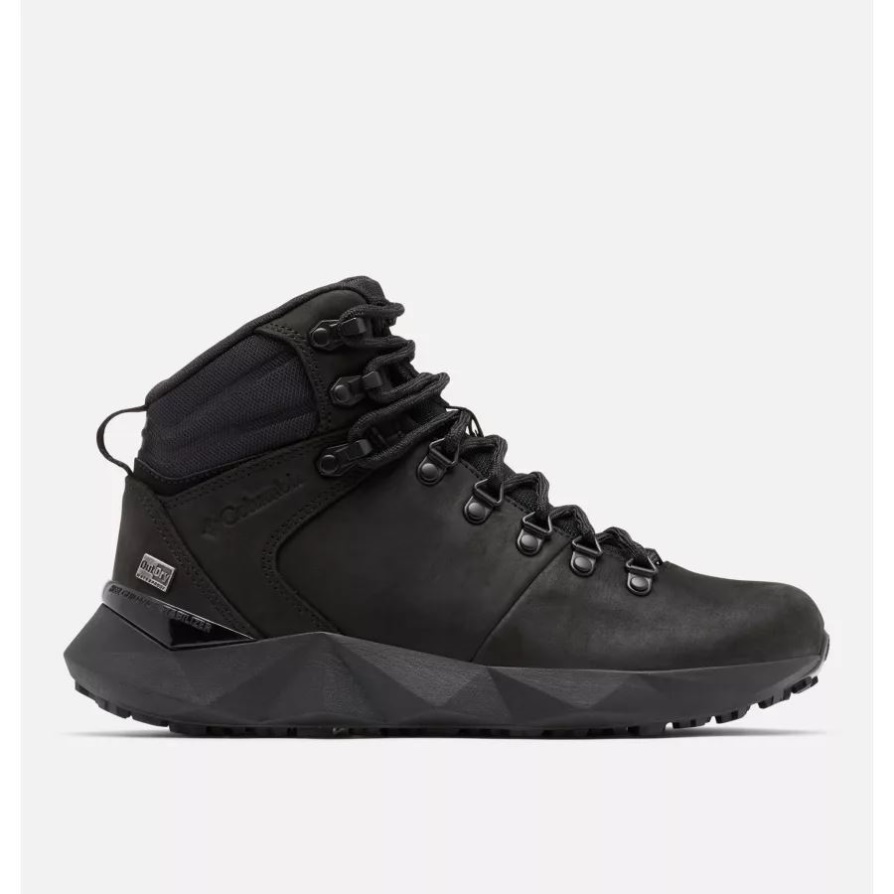 מגף הליכה עמיד למים של Columbia שחור/שחור סיירה Outdry