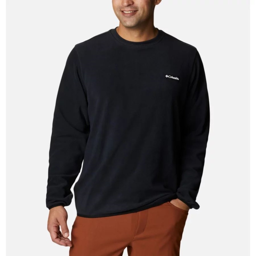 Columbia Black Men's Haven Hills Fleece צוות