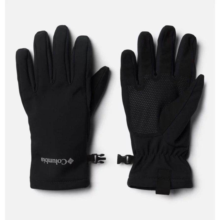 כפפות קרוסר Ridge Ii Softshell לנשים שחורות של קולומביה