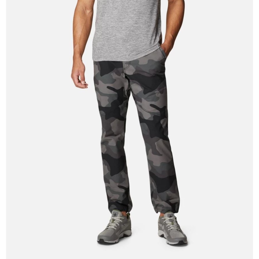 מכנסיים חגורות גברים של מותג Columbia Wallowa שחור Mod Camo