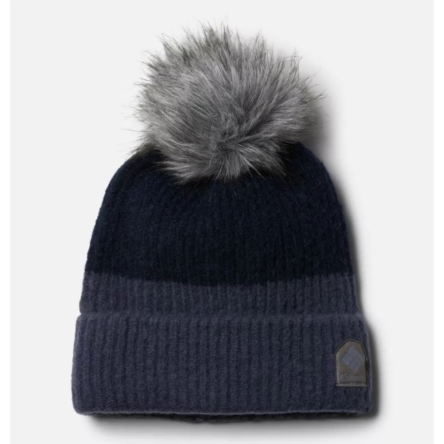 מותג Columbia Winter Blur Pom Pom Beanie לילי/כהה לילי