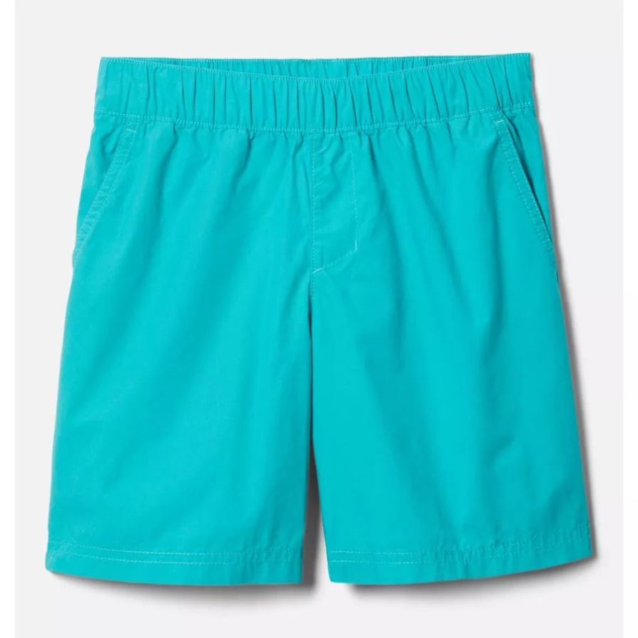 מכנסיים קצרים מכובסים לבנים של Columbia Bright Aqua