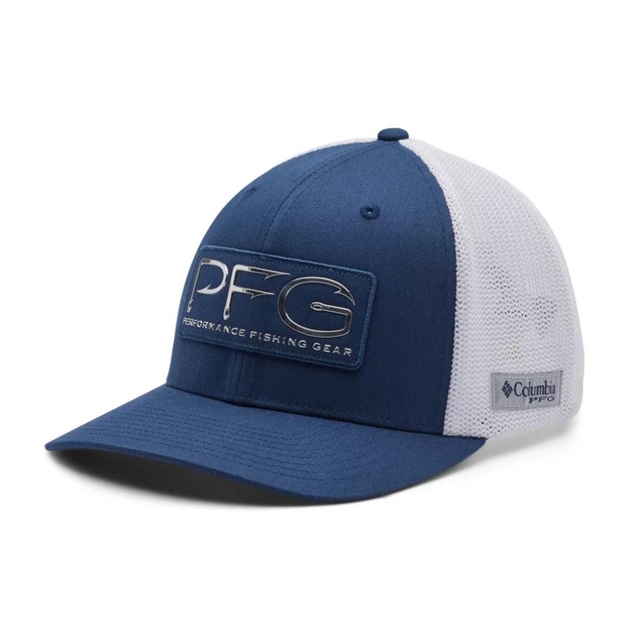 קולומביה פחמן/כסף Pfg ווי רשת כובע כדור כתר גבוה