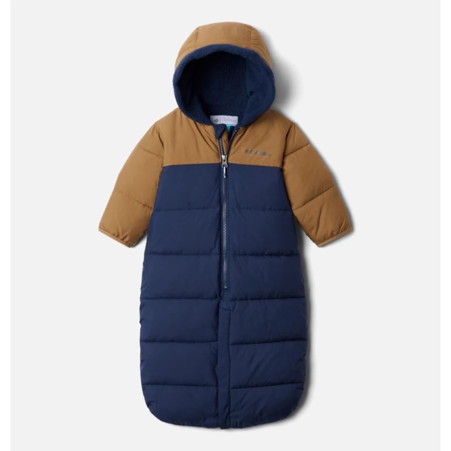 Columbia Collegiate Navy/delta Infant Pike Lake Onesie להמרה