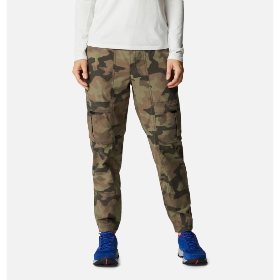 מכנסי Wallowa Cargo לנשים, Columbia Cypress Trad Camo