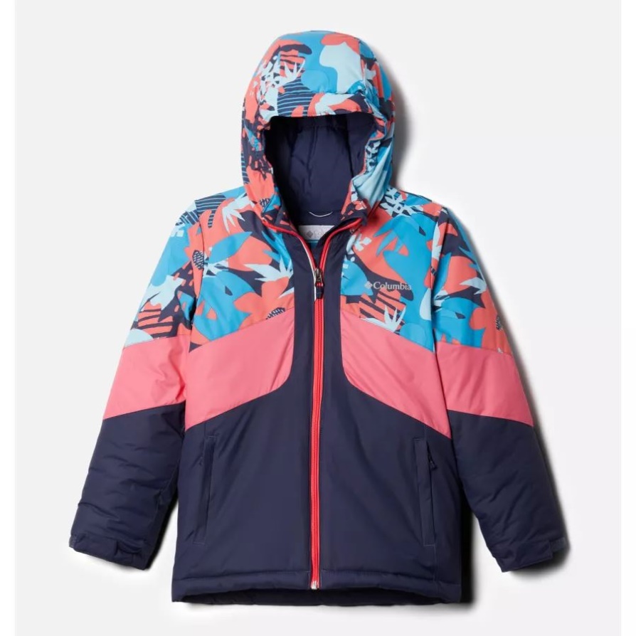 Columbia Girls' Horizon Ride Ii Jacket לילי/לילי סקפטני