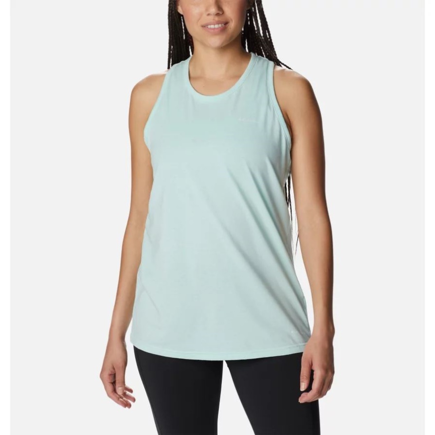 טנק Racerback Sun Trek לנשים של קולומביה