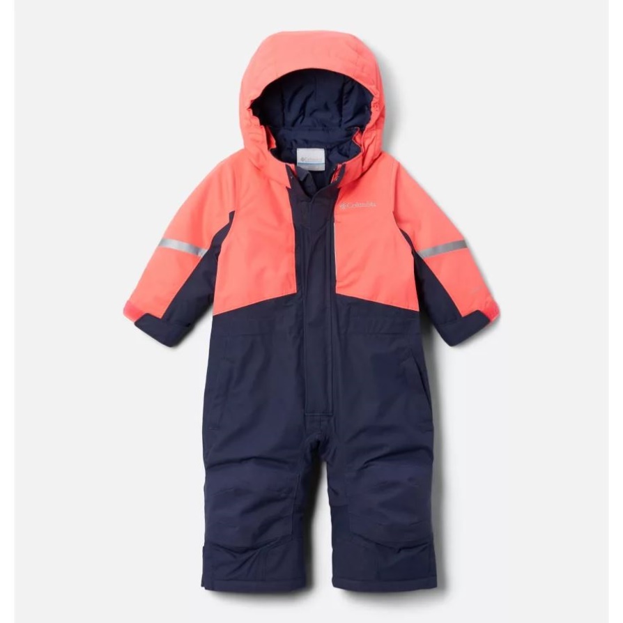 Columbia Infant Buga Ii חליפת שלג זריחה לילית/ניאון
