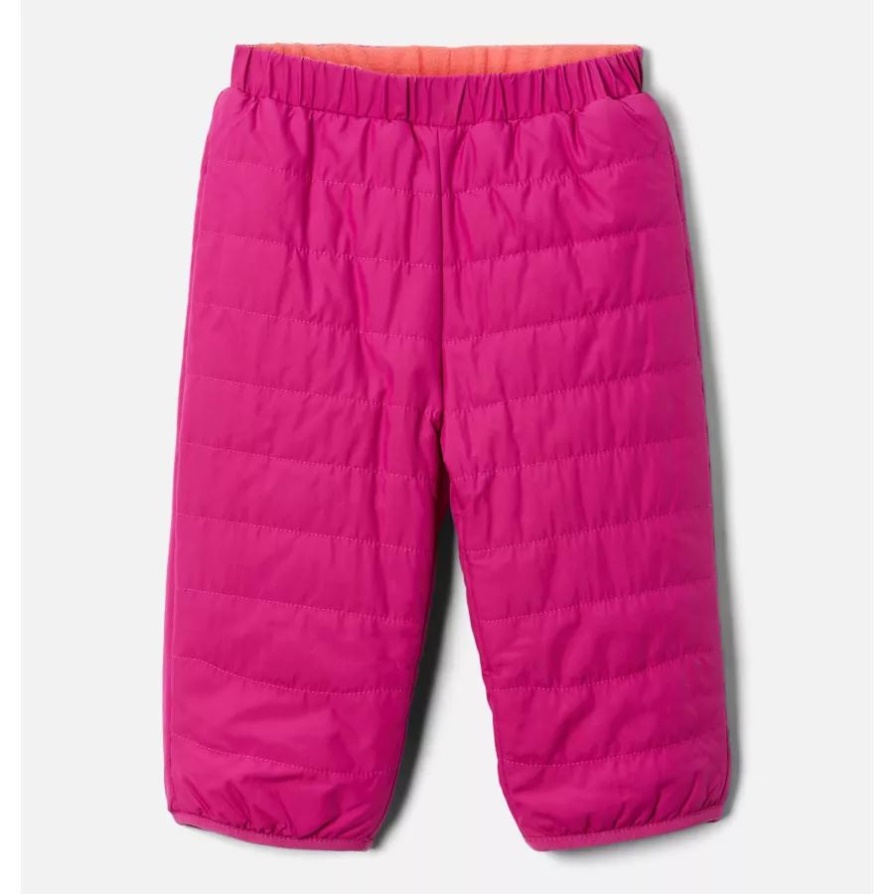Columbia Infant Double Trouble מכנסיים הפיכים פרוע פוקסיה/סומק ורוד