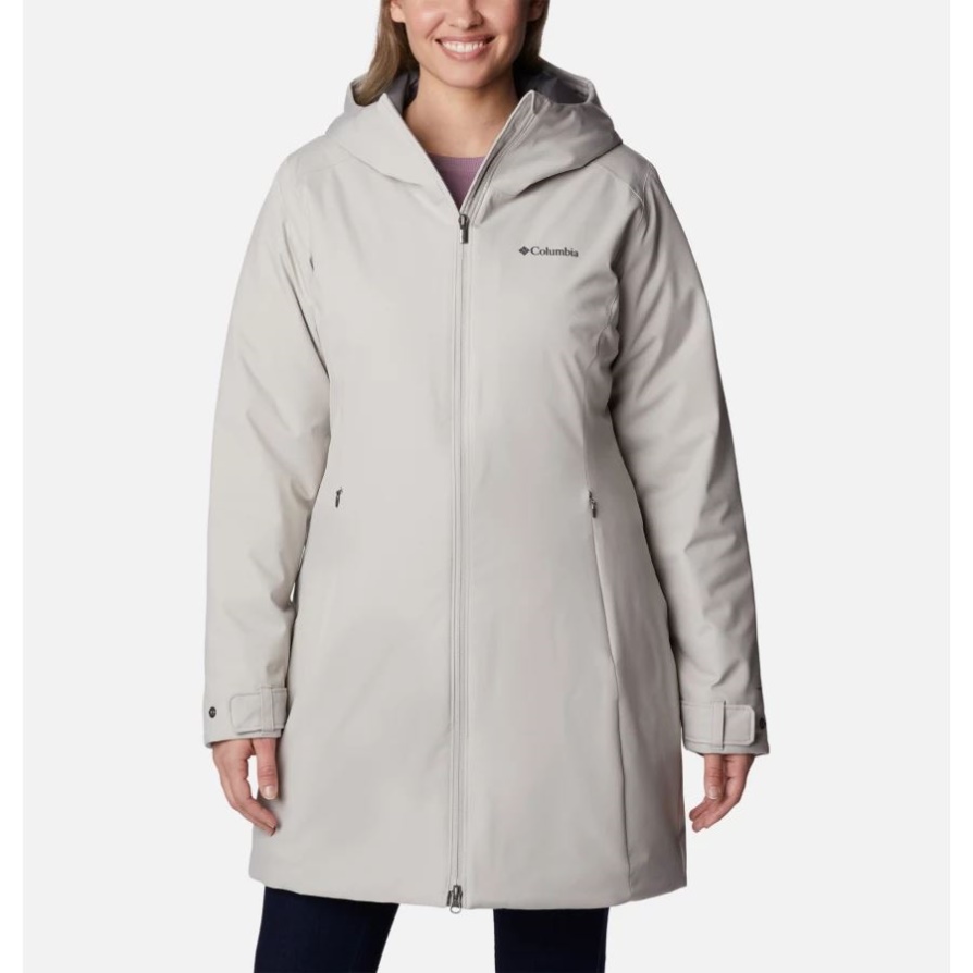 Columbia Light Cloud לנשים למראה ז'קט אמצע זכוכית