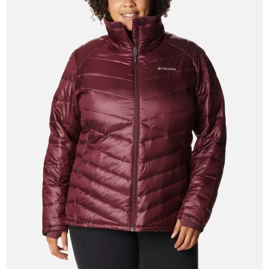 Columbia Malbec נשים Joy Peak Omni-heat אינפיניטי ז'קט מבודד במידות גדולות