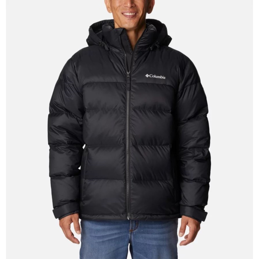 Columbia גברים Bulo Point Ii Omni-heat אינפיניטי פוך שחור