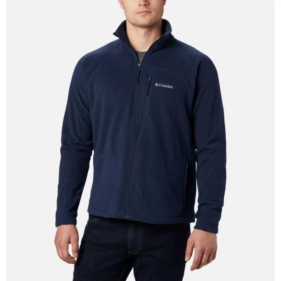 Columbia Men's Fast Trek Ii Full Zip Fleece Collegiate Navy