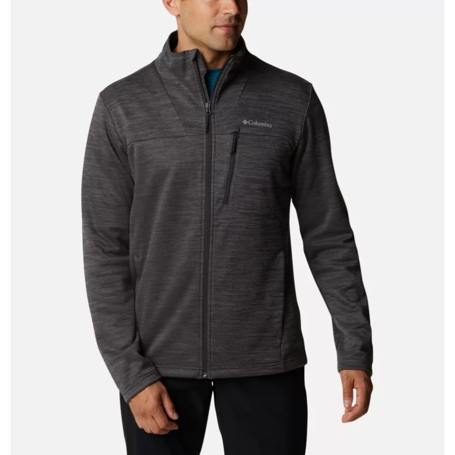 מעיל צמר טכני לגברים של קולומביה Maxtrail Ii Shark Heather