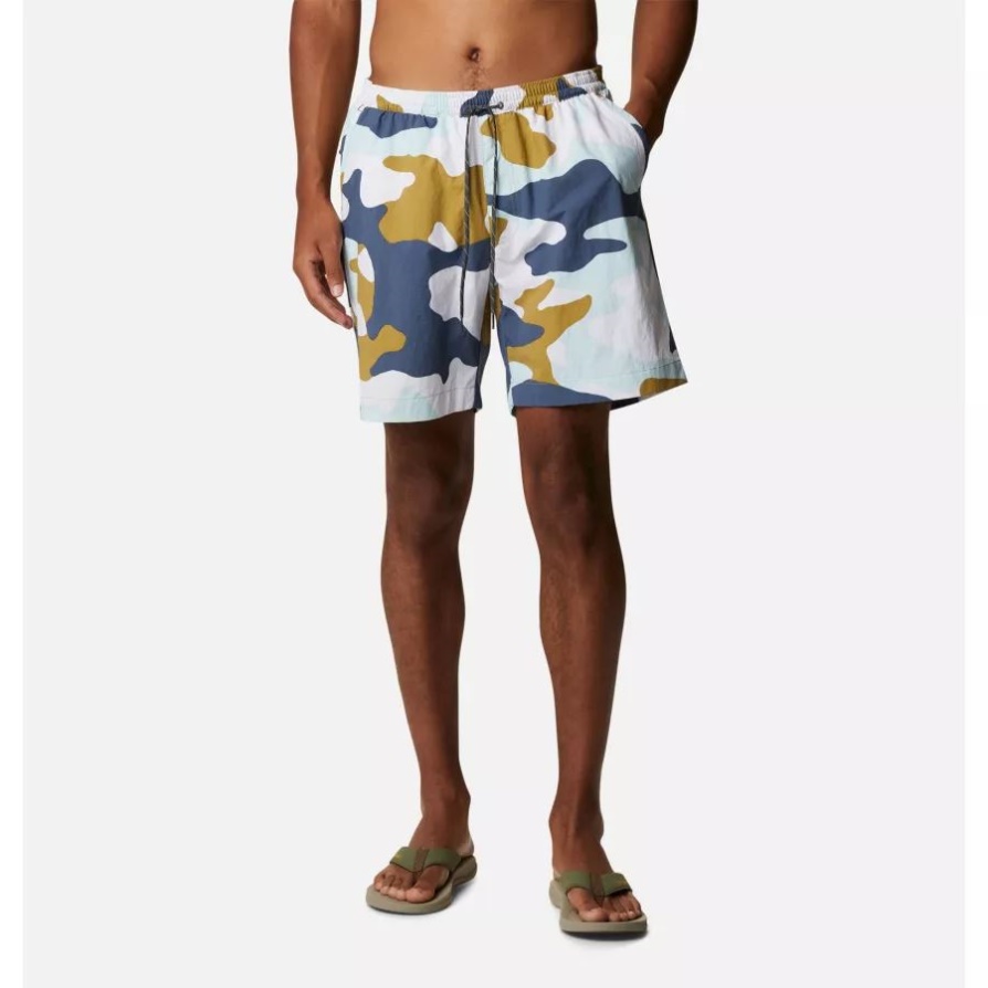 מכנסי Boardshorts קיץ לגברים של קולומביה מלוחים Mod Camo