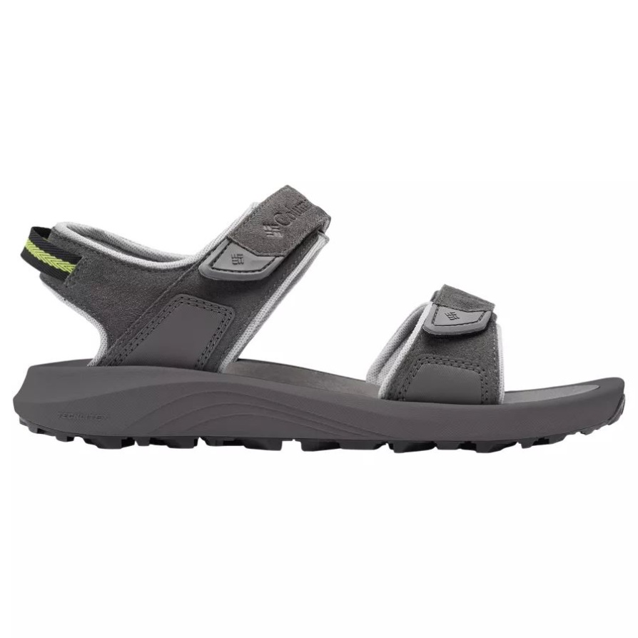 סנדל טריילstorm Hiker 2 רצועות לגברים של קולומביה אפור כהה/שחור