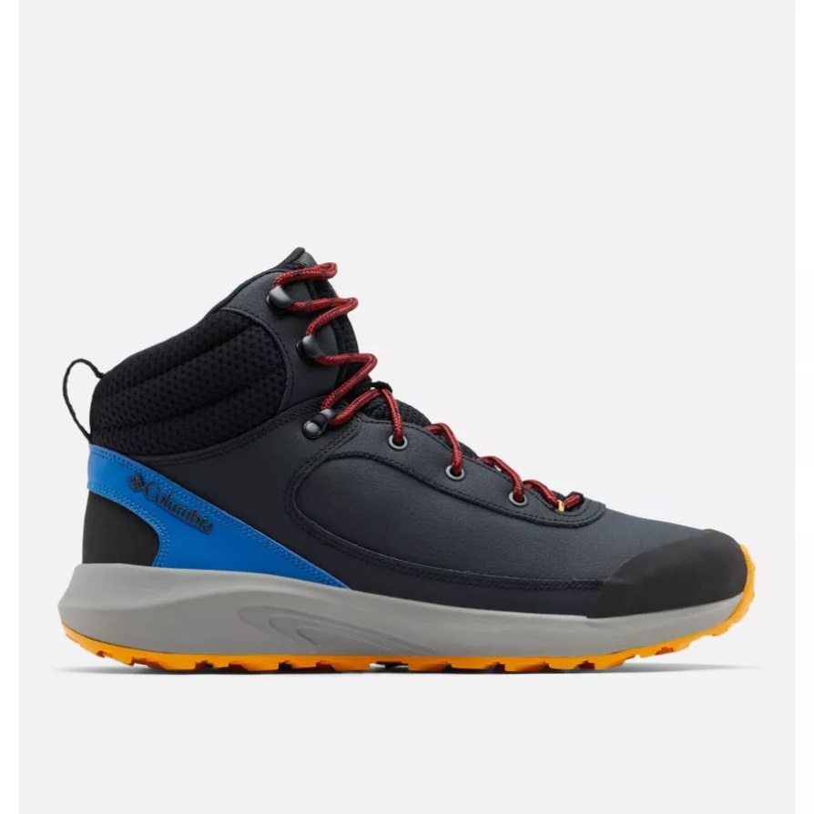 קולומביה לגברים Trailstorm Peak Mid נעל אקסטרים חצות/אינדיגו בהיר