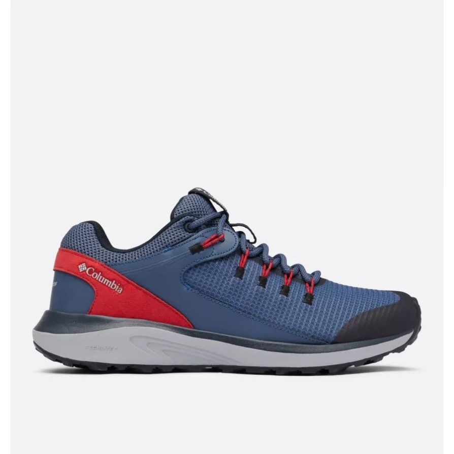 נעל עמיד למים לגברים של Columbia Trailstorm הר כהה רחב/קיטור
