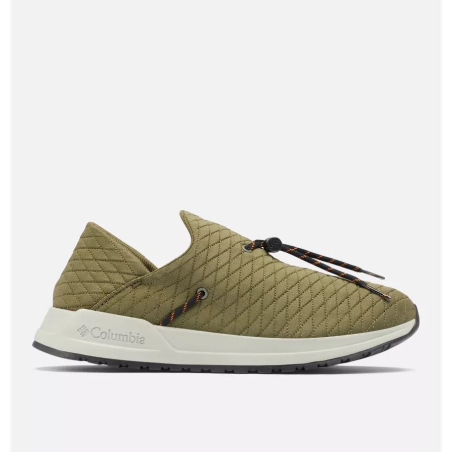 Columbia Men's Wildone Moc Shoe Nori/persimmon