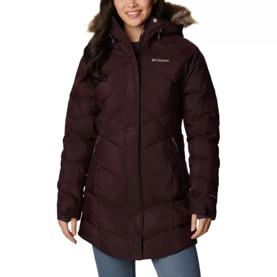 Columbia New Cinder Sheen נשים Lay D Down Ii Mid Jacket
