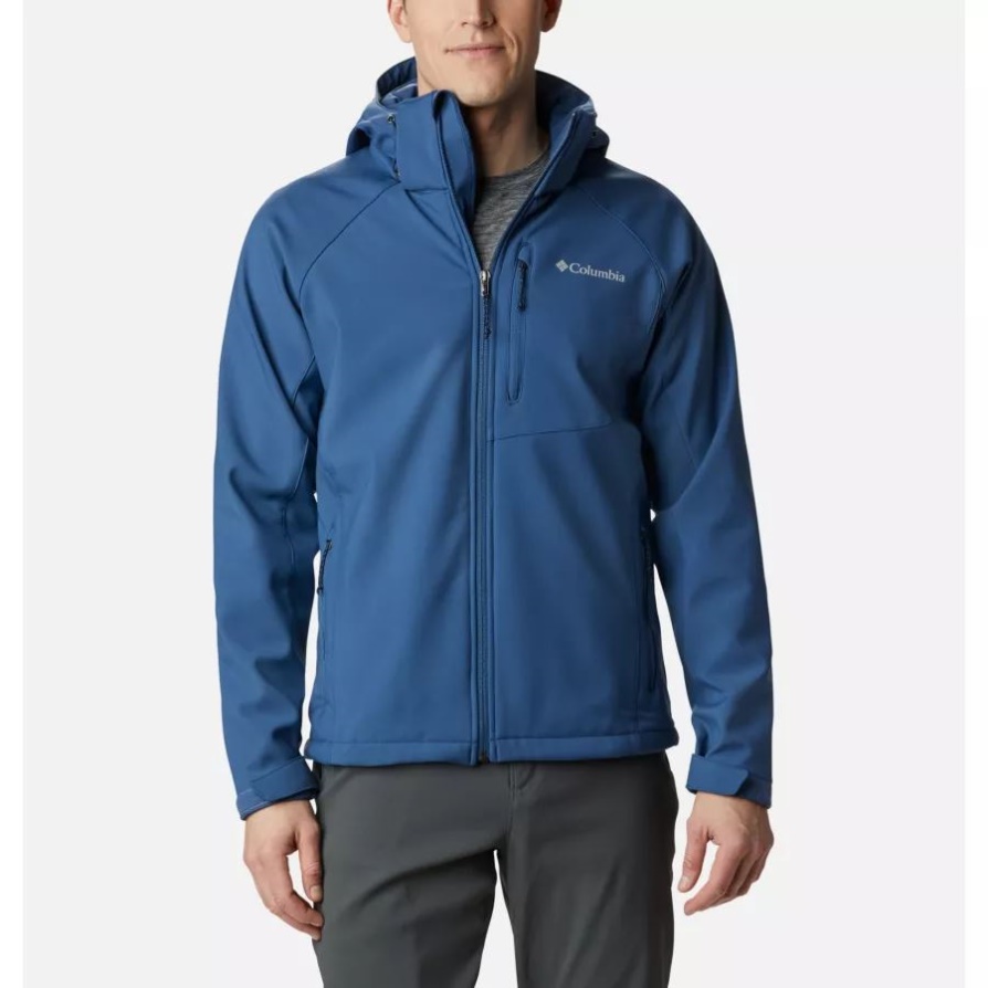 ז'קט Softshell לגברים של קולומביה לילה גאות Cascade Ridge II