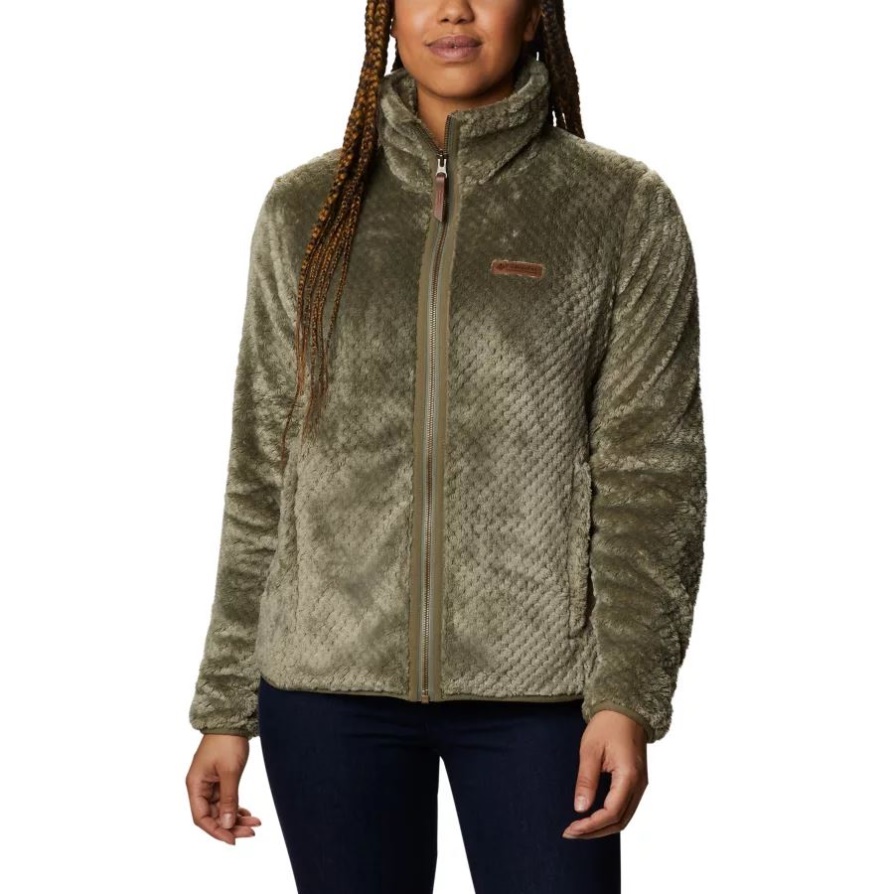 Columbia Stone Green Women's Fire Side Ii Sherpa Fleece Full Zip