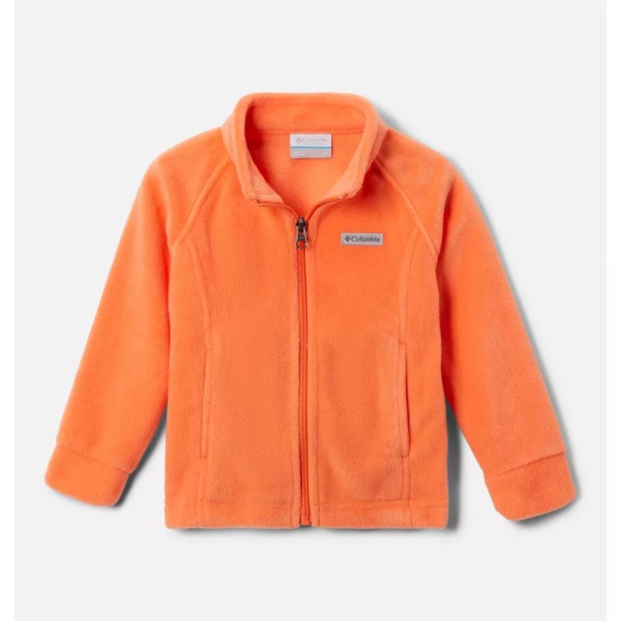 מעיל צמר בנטוון קפיצים לפעוטות של קולומביה Sunset Orange