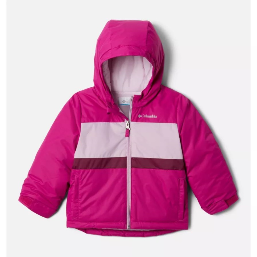 Columbia Toddler Valley Runner Jacket Wild Fuchsia/aura/marionberry