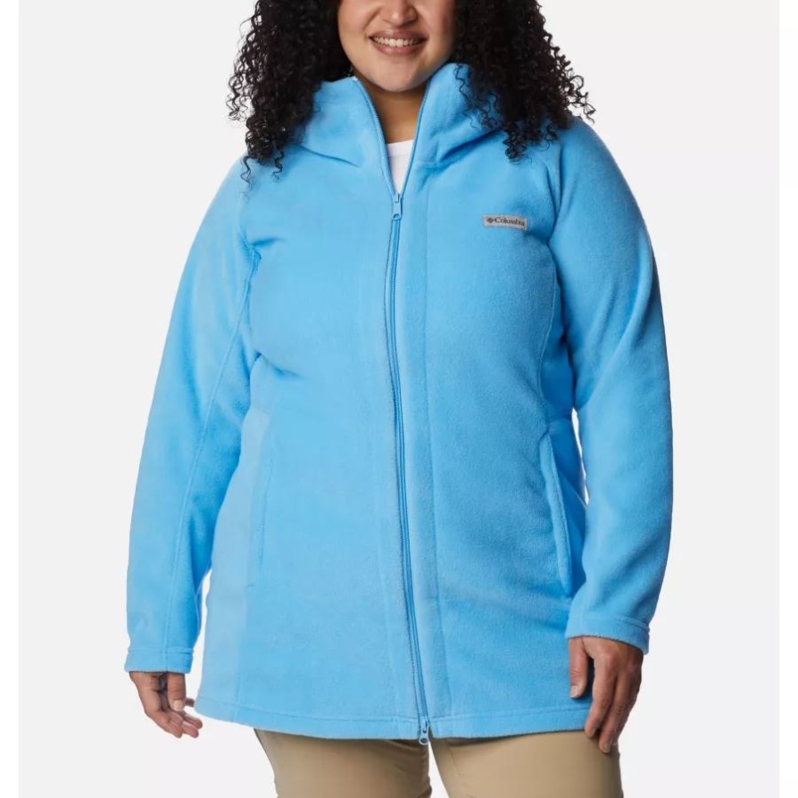 קפוצ'ון בטון קפוצ'ון ארוך לנשים ב-Columbia Vista Blue