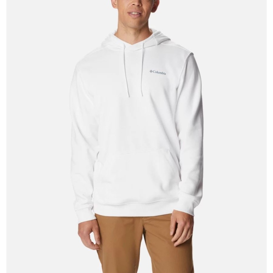 Columbia White/c Sportswear 2 גברים Csc Basic Logo Ii קפוצ'ון